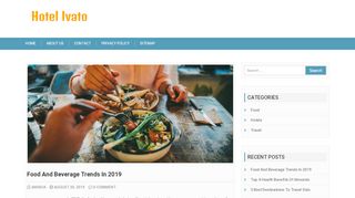 Hotel Ivato et ses diverses prestations