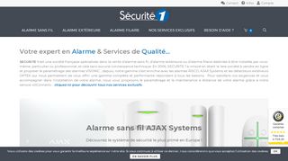 Sécurité1, Expert en matériels de sécurité