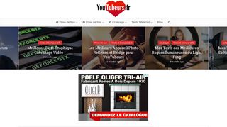 Tubeurs, le site web sur YouTube