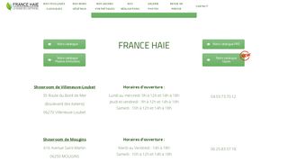 Haie artificielle végétale par France-haie