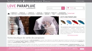 Love parapluie : la boutique en ligne du parapluie