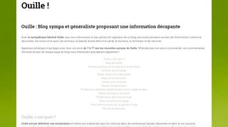 Blog d’infos et actus sypmpas d’ici et d’ailleurs