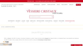 Boutique de vente en ligne d’objets en Daum