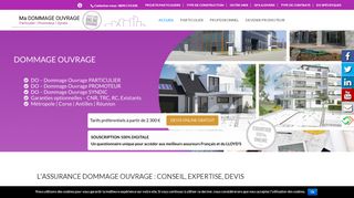Assurance Dommage Ouvrage, votre assureur.
