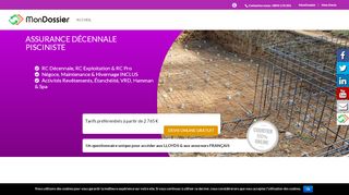 Sociétés d’assurance décennale pisciniste