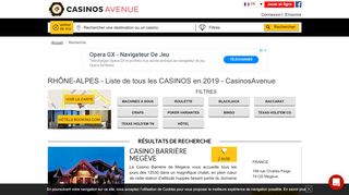 Jouer à l’Ultimate Poker, casinos du Rhône-Alpes