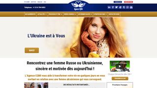 Agence Matrimoniale Femmes Russes et Ukrainiennes