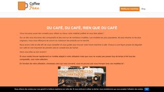 Les meilleures cafetières du marché