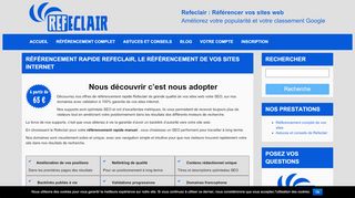 Référencement professionnel Refeclair