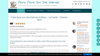 Faire faire son site internet de Cnathalie.com création et vente de site web existant