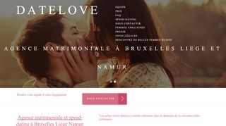 Agence matrimoniale et speed-dating à Bruxelles