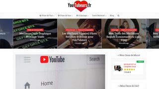 Tubeurs, le site web sur YouTube