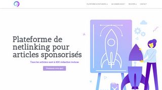 Plateformes de netlinking et d'article sponsorisé