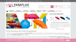 Love parapluie : la boutique en ligne du parapluie