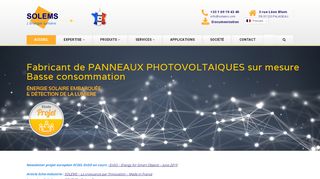 Fabricant de photovoltaïque basse consommation