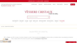 Boutique de vente en ligne d’objets en Daum