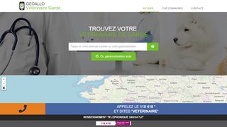 Trouver le vétérinaire de garde