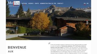 Moillen S.A Ã votre service dans les Diablerets