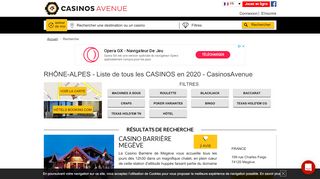 Jouer à l’Ultimate Poker, casinos du Rhône-Alpes