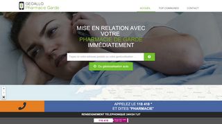 Trouver la pharmacie de garde de proximité