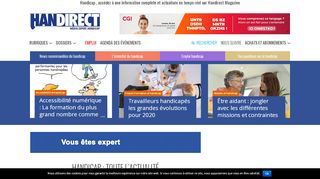 Handirect, le magazine consacré au handicap