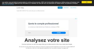 Link http Audit SEO de site ou celui d’un client