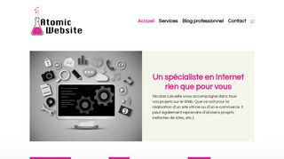 Atomic Website: une agence web de référence