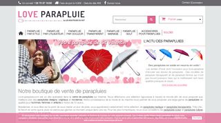 Love parapluie : la boutique en ligne du parapluie