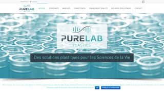PureLab Plastics, expert en plasturgie médicale