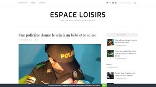 L’instinct maternel d’une policière sauve un bébé