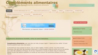 Le plus grand guide web des plantes médicinales