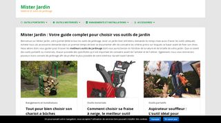 Opérer des choix judicieux de matériels de jardinage