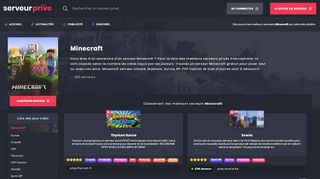 Guide pour choisir un serveur minecraft