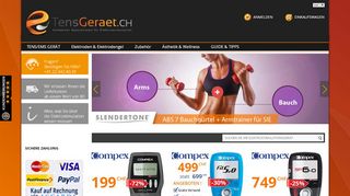 Electrostimulateurs en Suisse boutique en ligne