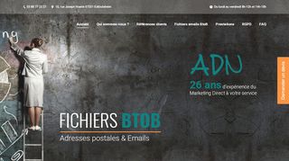 Construction de fichiers BtoB sur mesure