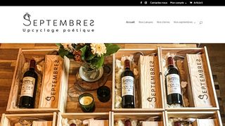 Septembre réalise des lampes artisanales