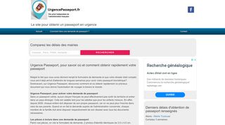 Urgence Passeport, vite obtenir son passeport