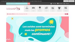 Les douces nuits de Maé, boutique e-commerce