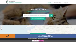 Solliciter un vétérinaire d’urgence