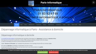 Dépannage informatique à Paris à domicile