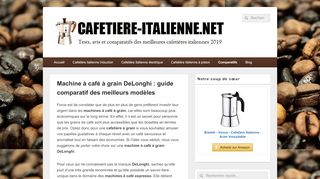 Tout savoir sur la machine à café grain DeLonghi