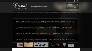 Le meilleur de la cristallerie moderne