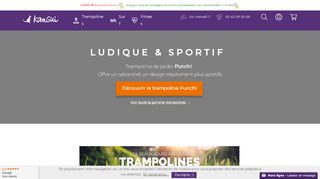 Kangui Trampoline pas cher et matériel de fitness