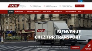 TPR Transport, votre déménageur Paris Londres