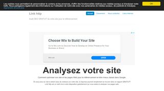 Link http Audit SEO de site ou celui d’un client