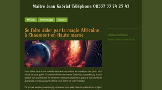 Hadj Bangoura, l’expert des sciences occultes