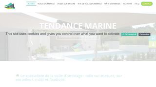 Voiles d’ombrage de Tendance Marine
