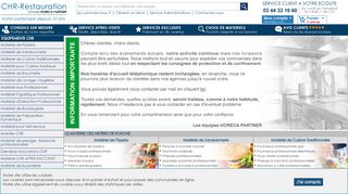 CHR Restauration : matériel pour les restaurants