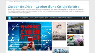 La Gestion de crise en situation d’urgence