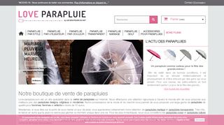 Love parapluie : la boutique en ligne du parapluie